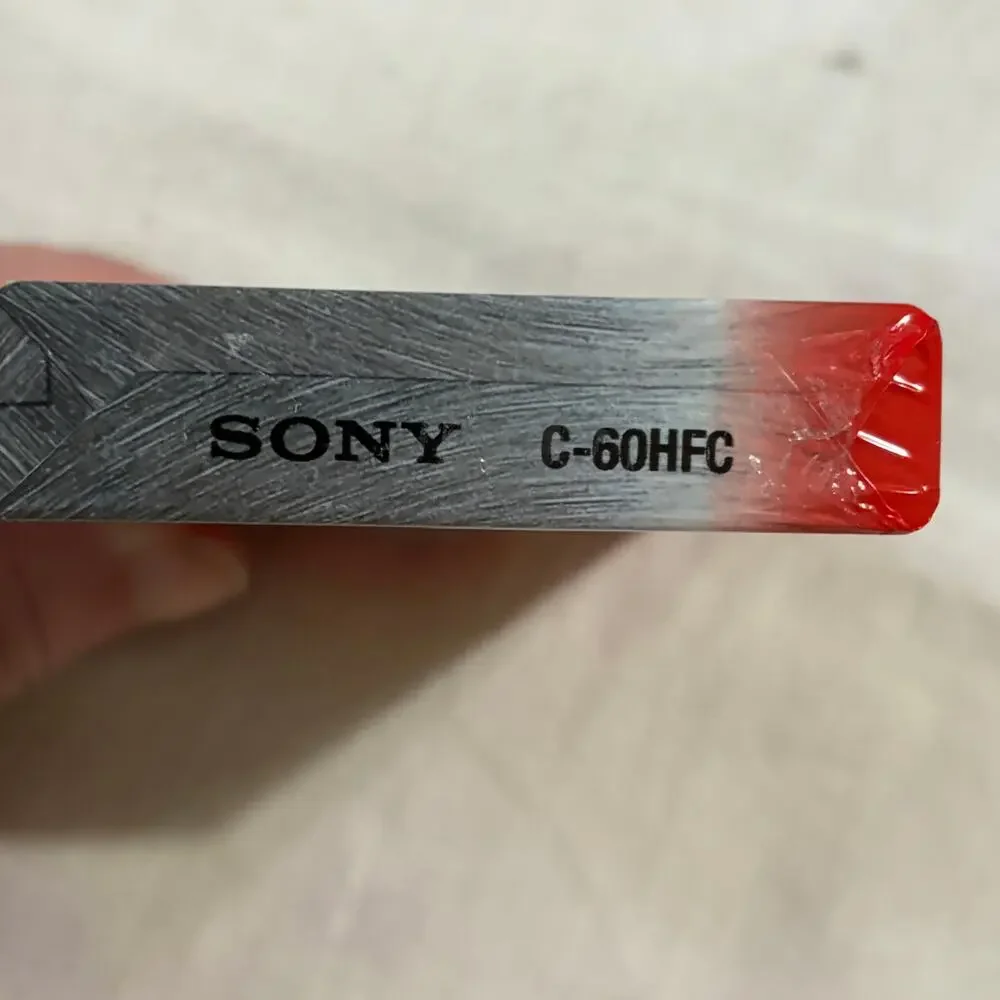 Vtg NOS Sony HF 60 Minute Blank Audio Cassette Tape C-60HFC 4 pack
